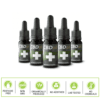 CBD Oil 10 ml x 5 Bottles. 8% CBD in each bottle. 1 Dutch Natural Healing 5 Bottle pack.