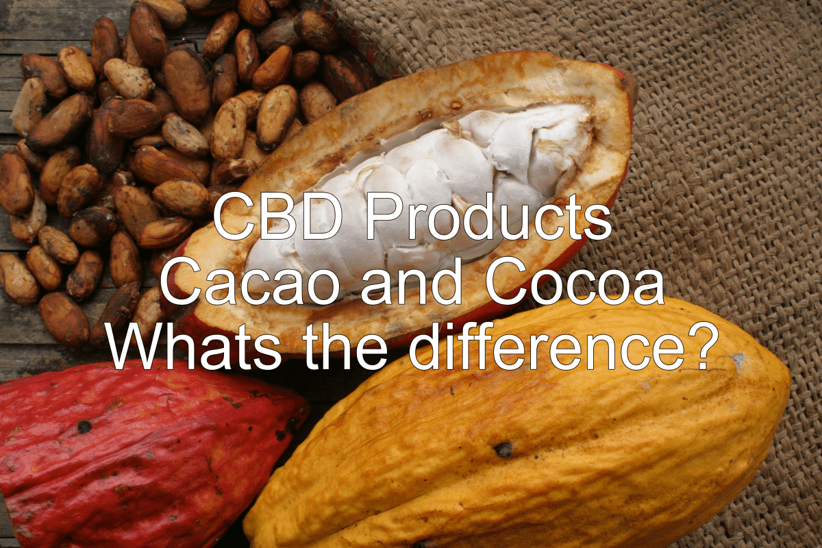 CBD Cacao or Cocoa Products.