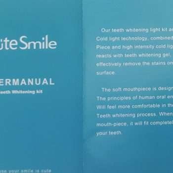 Teeth Whitening Manual.