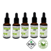 x5 CBD ORAL DROPS EXTRA 2400 MG of CBD 1 The Botanical Garden CBD Extra Plus 2400mg x5 Bottles.